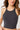 Mandala Fitness Top Dark Gray Detail - Cross Top