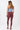 Mandala Fitness Top Blau Outfit Rückseite - Cross Top