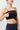 Mandala Fitness Top Schwarz Detail  - Active Tank
