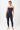 Mandala Active Legging Blau Outfit Front - Limitless Legging