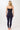 Mandala Fitness Top Dark Blue Outfit Back - Active Tank