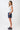 Mandala Active Top Blue Outfit Side - Side Ruffled Top