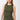 Mandala Active Top Grün Front - Side Ruffled Rib Top