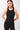 Mandala Black Fitness Top (Front) - Always Fit Top