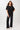 Mandala Fitness T-Shirt Schwarz Outfit Front - All Clear Shirt