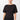 Mandala Fitness T-Shirt, Black, Front-and-Back Bow Tee