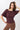 Mandala Fitness T-Shirt, Red, Front-and-Back Bow Tee