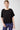 Mandala Fitness T-Shirt Black Front - Boxy Tee