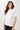 Mandala Fitness T-Shirt Front Weiß - Butterfly T-Shirt