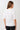 Mandala Fitness T-Shirt Weiß Rückseite - Butterfly T-Shirt