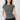 Mandala Fitness T-Shirt Front Grau - Slim Fit Ribbed Tee